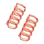 【日本Mark’s】PapiKnot 5孔活頁環2入 ‧ 番茄紅