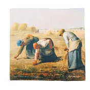 翡冷翠文創藝術小方巾｜米勒《拾穗》