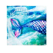 翡冷翠文創藝術小方巾｜《美人魚》
