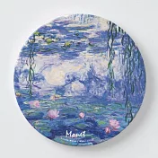 翡冷翠文創藝術吸水杯墊｜莫內《睡蓮與柳樹》
