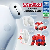 【日本正版授權】全套4款 大英雄天團 杯麵公仔 扭蛋/轉蛋 Baymax/迪士尼 051265