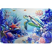 翡冷翠文創海洋吸水地墊《海龜》