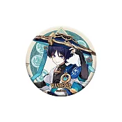 【正版授權】原神 亮粉金屬徽章 圓形徽章/別針/胸章/馬口鐵徽章 須彌 - 流浪者