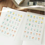 【右手超人】轉印貼紙／小花