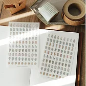 【右手超人】轉印貼紙／數字