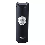 [星巴克]Troy黑銀章不鏽鋼杯