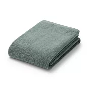 【MUJI 無印良品】棉圈絨雙線織小浴巾/可吊掛/綠色【成品尺寸】W60×L120 cm