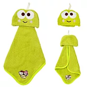 【日本丸真】三麗鷗 收納式擦手巾 大眼蛙 大眼蛙