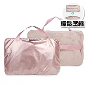 murmur 衣物袋（大、網狀拼接）│玫瑰金