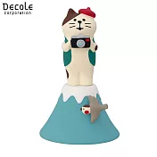 【DECOLE】concombre旅貓 慢活登山-富士山  富士登山貓：相機