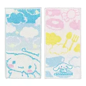 【日本丸真】三麗鷗 純棉刺繡口袋小毛巾 二入組 大耳狗 大耳狗