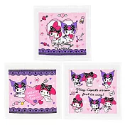 【日本丸真】三麗鷗 純棉洗臉巾三入組 淘氣邱比特 淘氣邱比特