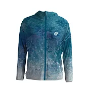 翡冷翠文創名畫涼感外套《清明上河圖》(M-XL) M 青花藍