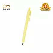 sun-star metacil light knock 按壓式金屬免削可擦永恆鉛筆 黃