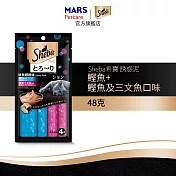 【Sheba希寶】誘惑泥 貓肉泥  48g*6入 鰹魚+鰹魚及鮭魚口味 寵物/貓零食/貓食