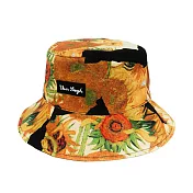 翡冷翠文創藝術漁夫帽｜梵谷《向日葵》