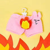 粉紅兔子 玩偶衣服(迷你著火褲)