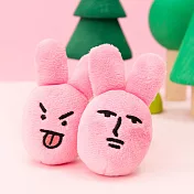 粉紅兔子 髮圈套組