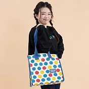 【hahababy】寬底防水肩背袋 擁抱點點