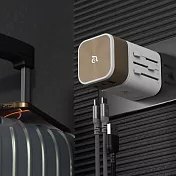 亞果元素 T45 45W 旅行電源供應器 白