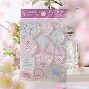 【日本BGM】Clear Stamp 自由編排透明印章 ‧ 乙女胸針