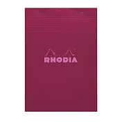 【Rhodia｜Basic】輕甜馬卡龍_N°16上掀式筆記本_A5_5x5方格_80g_80張_ 李紫