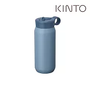 KINTO / PLAY TUMBLER吸管保溫瓶480ml- 靛藍