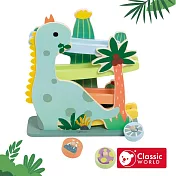 【德國 classic world 客來喜經典木玩】恐龍快樂滑梯《20249》