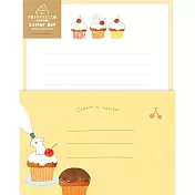 【日本Wa-Life】動物點心工房 美濃和紙信封紙組 ‧ 小狗