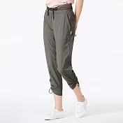 【ST.MALO】冰沁抗曬伊莎朵丹女褲-2570WT- M 石墨灰