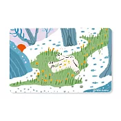 波隆納插畫  《綠野》一卡通