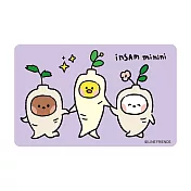 LINE FRIENDS minini  《健康人參》一卡通
