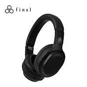 日本 Final UX3000 SV混合式降噪藍牙耳罩式耳機 黑色