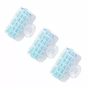 JIAGO 空氣瀏海捲髮器 3入 藍色