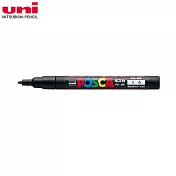 UNI POSCA 壓克力水性筆 細字丸芯 黑