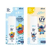 【任選2入】Millis史迪奇系列防曬噴霧60g (極致輕盈/沁涼舒爽)