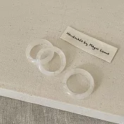 【水星記】順風順水八方來財天然水晶戒指_美規#6 (44020) _白水晶