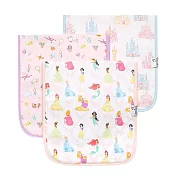 美國 Copper Pearl 時尚拍嗝巾3件組(迪士尼系列)-童話公主