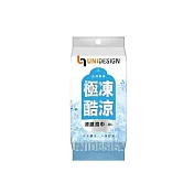 【UNIDESIGN】潔面濕紙巾-極凍酷涼30入