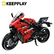 【正版授權】KEEPPLAY 積木模型 1：6 鈴木機車 GSX-R1000R 1245片 模型/益智玩具/玩具 SUZUKI/機車