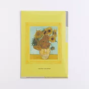 【日本Green Flash】DAILY MUSEUM 三層資料夾A5 ‧ 向日葵