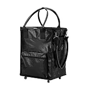 【The Look】大容量購物袋拉車 黑色