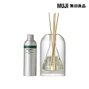 【MUJI 無印良品】空間芬香油/  三角玻璃組.清新綠意.200mL