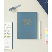 Table Talk 韓國180天讀書自律養成手冊 A5 藍霧灰