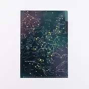 【日本Green Flash】STUDY HOLIC知識狂熱 雙層資料夾A5 ‧ 天文學