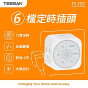 TESSAN 六檔定時插頭