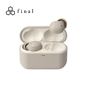 日本Final ZE500 for ASMR 真無線藍牙耳機 奶油白
