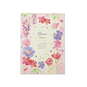 珠友 A5/25K多版面信紙本【4入】  01春意盎然