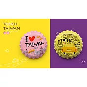 【瓶蓋磁鐵組】- 台灣交通