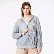 【ST.MALO】冰緞雲紗雪糕防曬外套-2575WJ- M 松煙灰